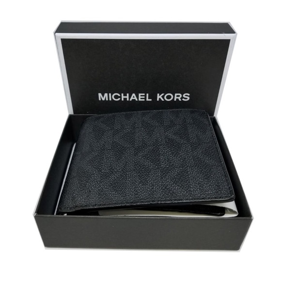 Michael Kors Jet Set Men's Billfold/Passcase - Picture 1 of 5